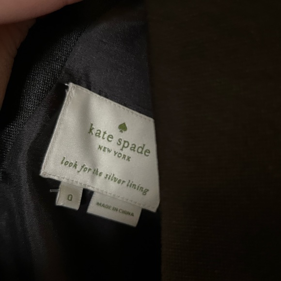 Kate Spade Formal Black Rhinestone Embellished Dress - Picture 2 of 3